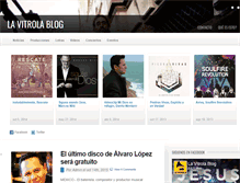 Tablet Screenshot of la-vitrola.com.ar