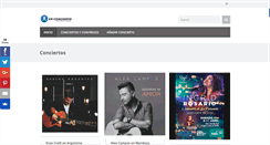 Desktop Screenshot of concierto.la-vitrola.com.ar